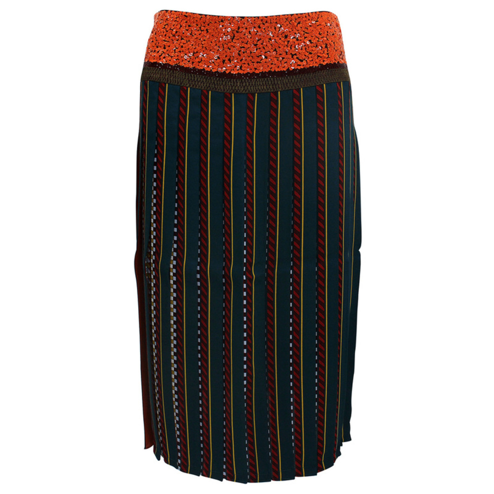 Tory Burch Multi-Colored Long Skirt Size 4